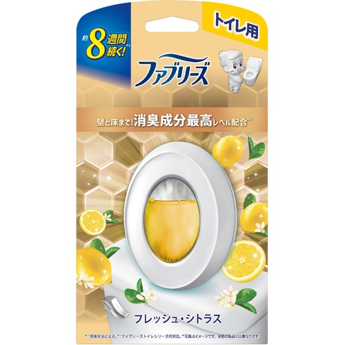 P&G ファブリーズ トイレ用消臭剤 消臭成分最高レベル フレッシュ・シトラス 6.3mL