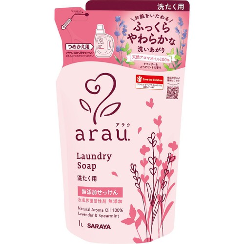 サラヤ アラウ洗たく用せっけん つめかえ用 1000ml