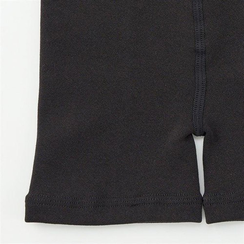 PEACE FIT(ピースフィット) WARM マイクロミニレギンス 裏起毛 女の子 ブラック 140-160cm トップバリュ