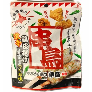 PLUSワン やきとり専門店「串鳥」 鶏皮揚げ 激辛青南蛮つくね味 35g