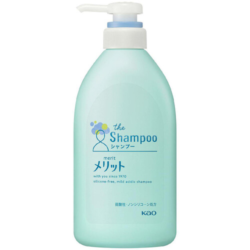 花王 メリットシャンプー ポンプ 480ml