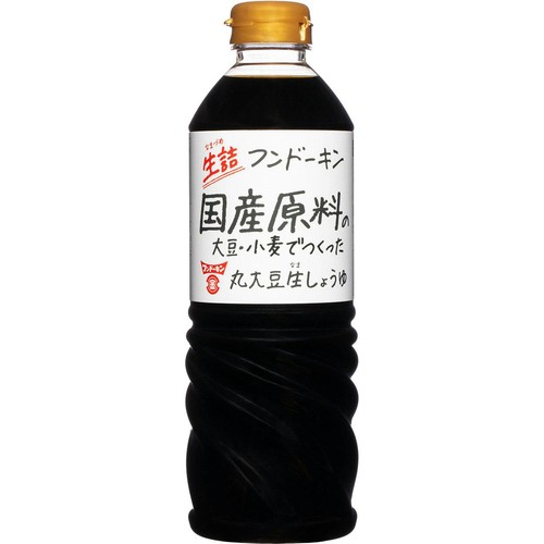 フンドーキン 生詰 国産原料の丸大豆生しょうゆ 720ml