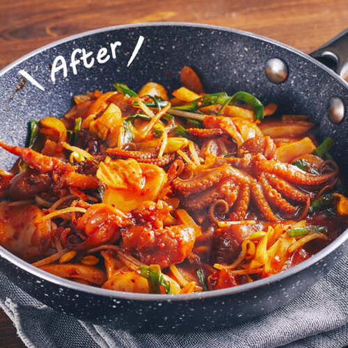 冷凍】李朝園 ミールキット 鉄板チュクミ焼き 1人前 Green Beans