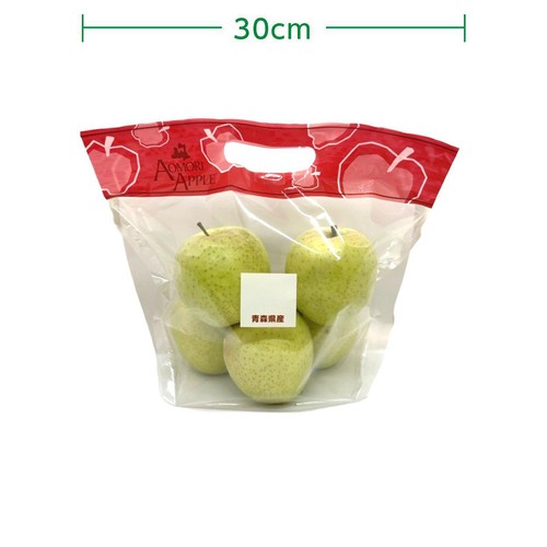 青森県産 葛西さんの理由あり王林りんご 4-6個 1kg Green Beans