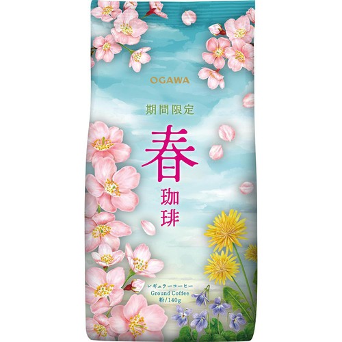 小川珈琲 期間限定 春珈琲【粉】 140g Green Beans | グリーンビーンズ