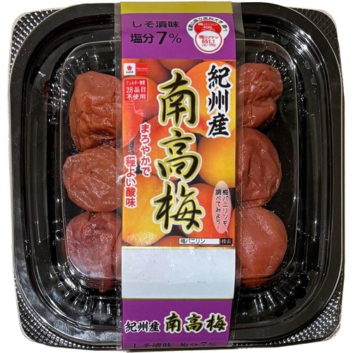 トノハタ 紀州産南高梅 しそ漬味 110g