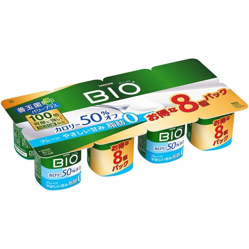 ダノン ビオ 脂肪ゼロカロリー50%オフ 75g x 8個