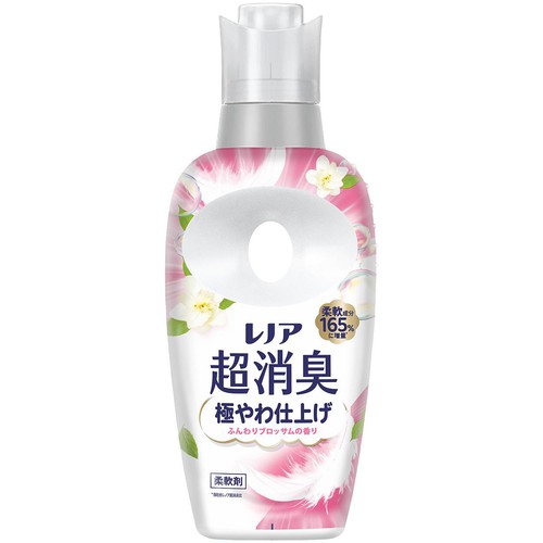 P&G レノア 超消臭 極やわ仕上げ ふんわりブロッサムの香り 本体 柔軟剤 475mL