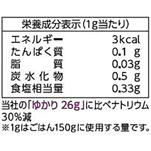 三島食品 減塩ゆかり 16g