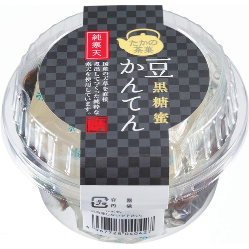 たかの茶菓 黒糖蜜豆かんてん 155g Green Beans | グリーンビーンズ by
