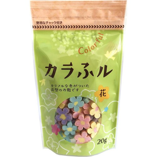 常陸屋本舗 カラふル 花 20g Green Beans | グリーンビーンズ by AEON