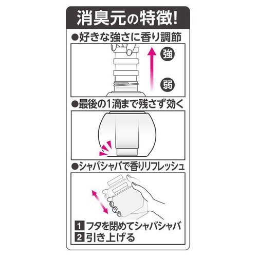小林製薬 消臭元パルファム ホワイトムスク 400mL