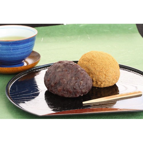 サザエ食品 十勝あんこのサザエ 冷凍おはぎ(粒あん・きな粉)【冷凍】 6個入(480g)
