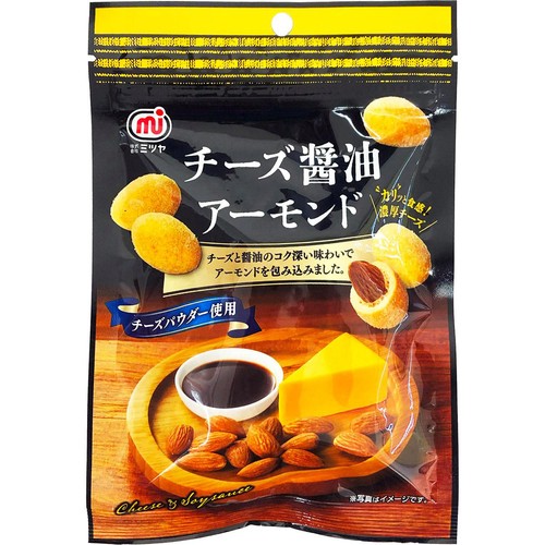 ミツヤ チーズ醤油アーモンド 40g