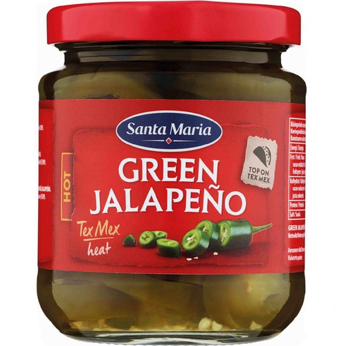 サンタ・マリア グリーンハラペーニョ 215g