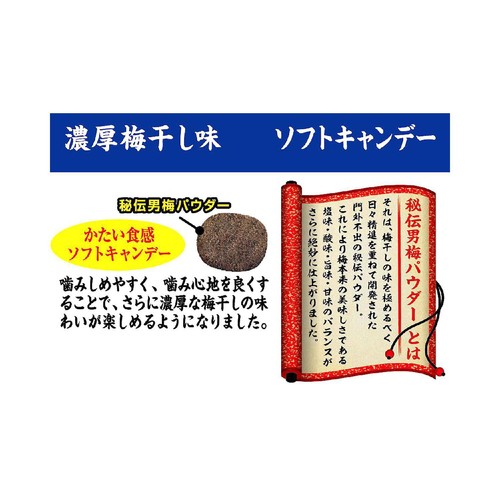 ノーベル 男梅ソフトキャンデー 35g