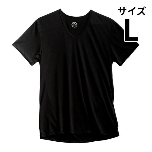 ドウシシャ ゴリラの鎧 半袖Tシャツ メンズ Lサイズ ブラック GRWSTMLBK