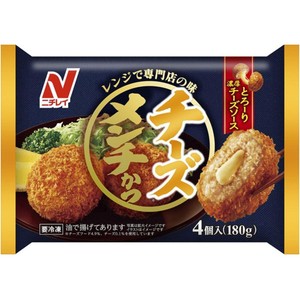 めんちかつページ ニチレイ チーズメンチかつ【冷凍】 4個入(180g) Green Beans