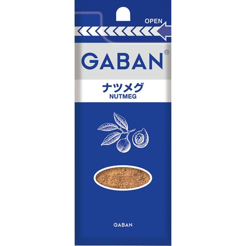 ハウス食品 GABAN ギャバン ナツメグ 袋 17g