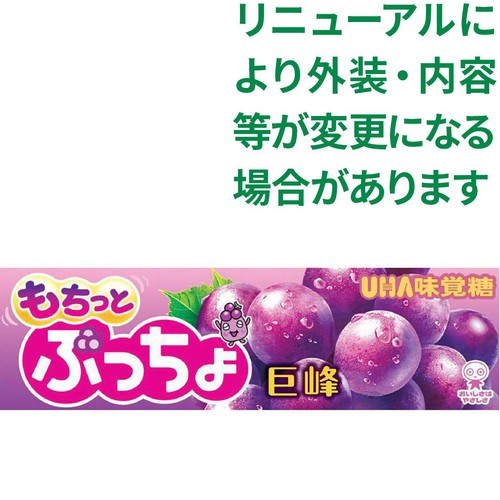 UHA味覚糖 ぷっちょスティック 贅沢ぶどう 10粒