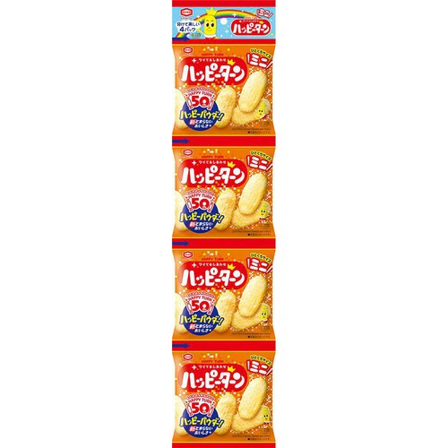 亀田製菓 ハッピーターン ミニ4連 15g x 4袋