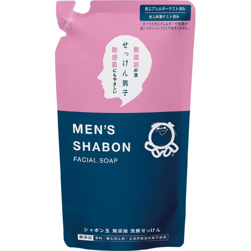 シャボン玉石けん メンズシャボン フェイシャルソープ詰替 250ml