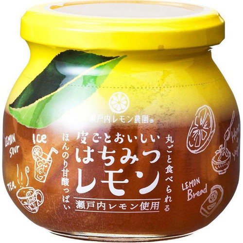 ヤマトフーズ 瀬戸内レモン農園 皮ごとおいしいはちみつレモン 220g