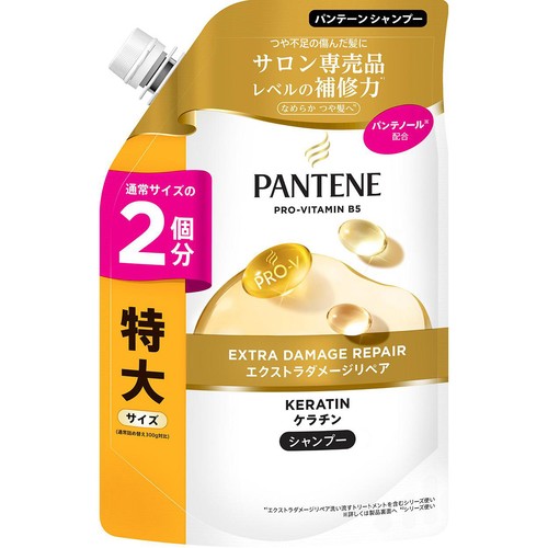 P&G パンテーン エクストラダメージリペア シャンプー 特大 詰替   600g