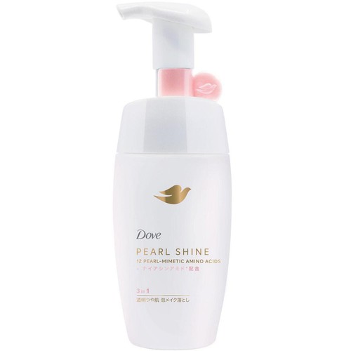 ユニリーバ ダヴ パールシャイン 3in1 透明つや肌 泡メイク落とし ポンプ 170ml