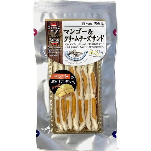 伍魚福 マンゴー & クリームチーズサンド 45g
