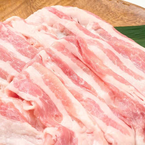 [鮮度+]【冷蔵】とうほく三元豚 ばらしゃぶしゃぶ用 (国産) 160g～200g