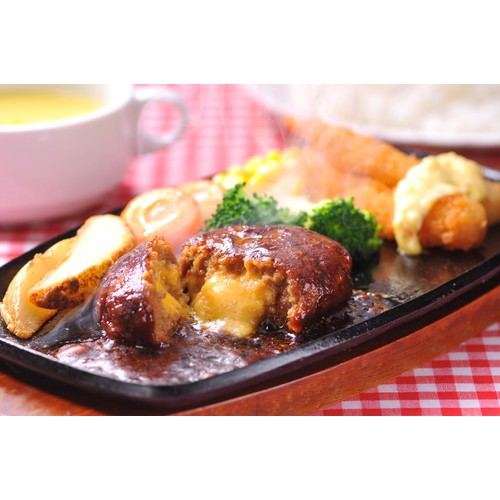 日本ハム 4種チーズのハンバーグ 3個入