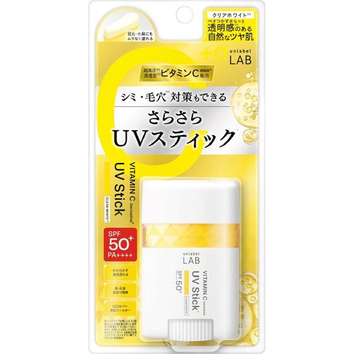 アンレーベルラボ VスムースUVスティック クリアホワイト 20g
