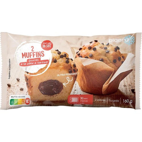 ピカール チョコチップマフィン (ノワゼットショコラ)【冷凍】 2個入