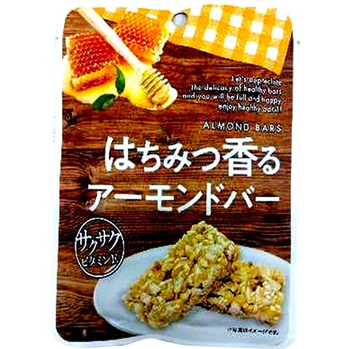 エバートラストジャパン はちみつ香るアーモンドバー 25g Green Beans