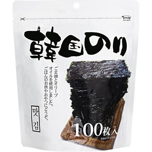 オリオンジャコー 韓国のり 100枚入
