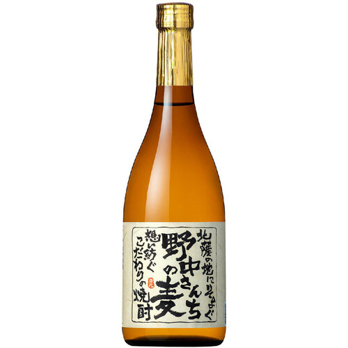 田苑 25度 麦焼酎 野中さんちの麦 長期 720ml