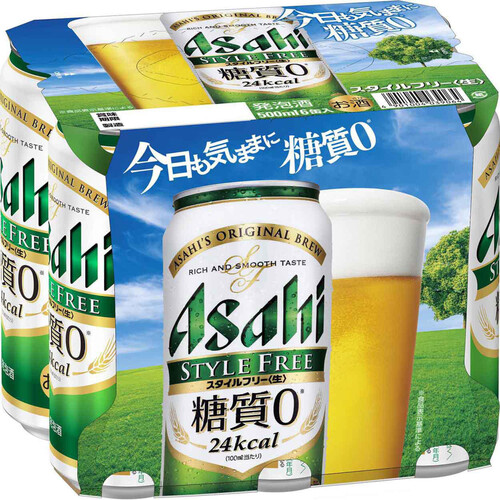 アサヒ スタイルフリー 500ml x 6本