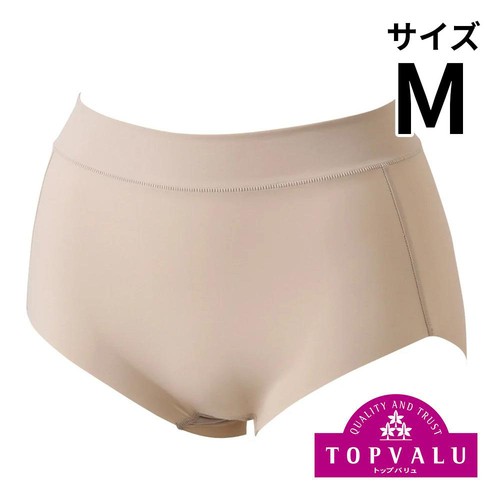 lalakirei サニタリーショーツ ひびきにくいシームレス 婦人 ベージュ M トップバリュ