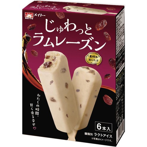 協同乳業 じゅわっとラムレーズン 6本入 Green Beans | グリーン