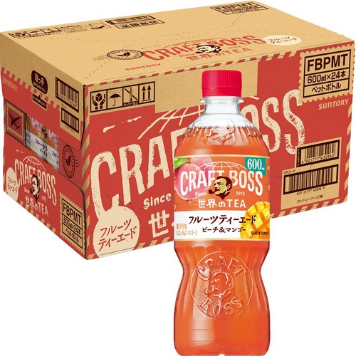 BOSS（サントリー） 「24本」 クラフトボス フルーツティー