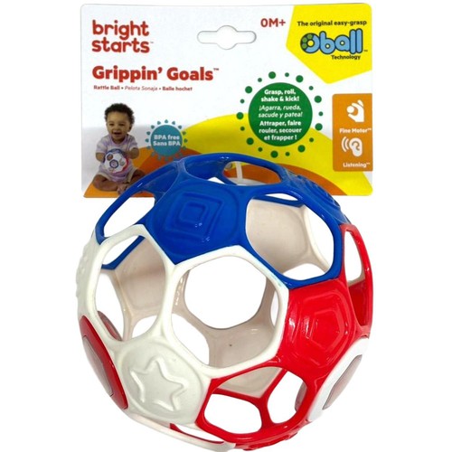 kids2 サッカーラトルボール 赤 x 白 x 青 0ヶ月以上