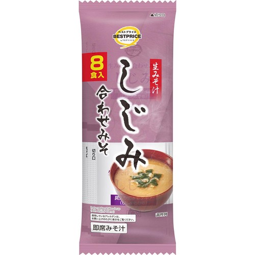 生みそ汁 しじみ 8食入 トップバリュベストプライス