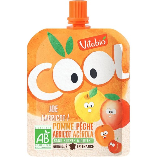 ヴィタビオ クールフルーツ アップル・ピーチ・アプリコット 90g