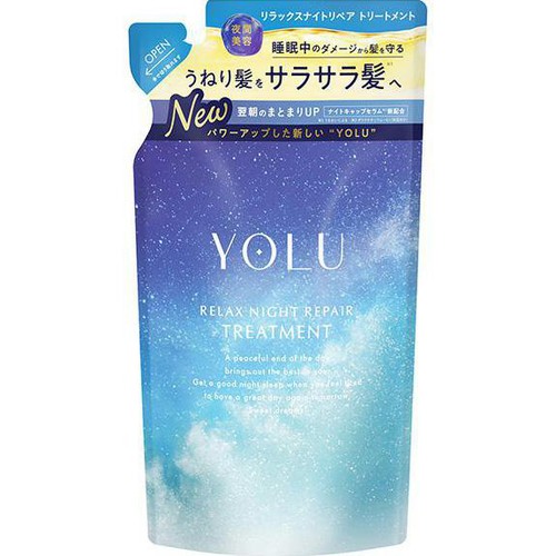 I−Ne YOLU(ヨル) リラックスナイトリペア トリートメント つめかえ用 370g
