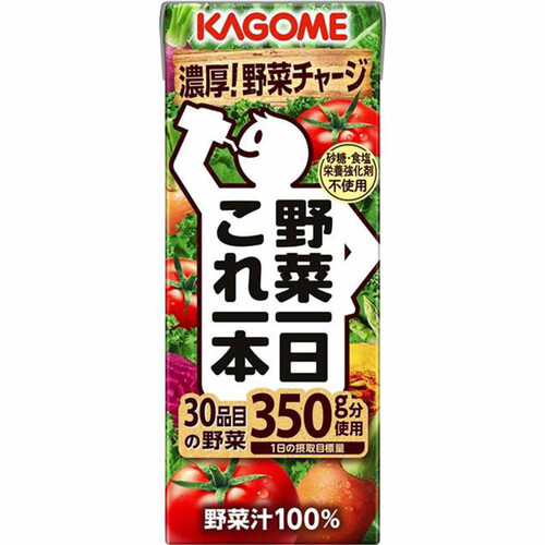 カゴメ 野菜一日これ一本 200ml カゴメ 野菜一日これ一本 200ml Green Beans | グリーンビーンズ