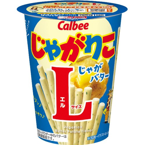 カルビー じゃがりこ じゃがバター Lサイズ 66g Green Beans