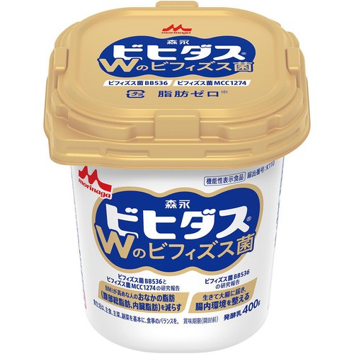 森永乳業 ビヒダスヨーグルト Wのビフィズス菌 400g