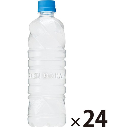 サントリー GREEN DA・KA・RA ラベルレス 1ケース 600ml x 24本