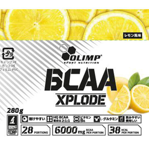 オリンプラボラトリーズ オリンプ BCAA XPLODE レモン風味 280g Green